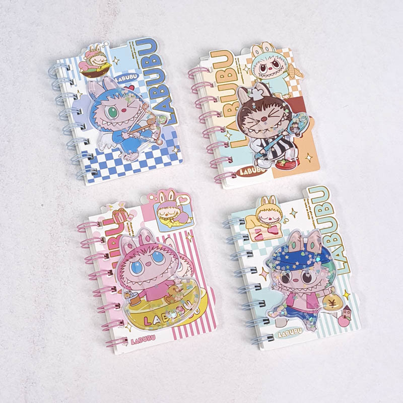 دفترچه یادداشت فانتزی طرح لبوبو LABUBU کد 7774