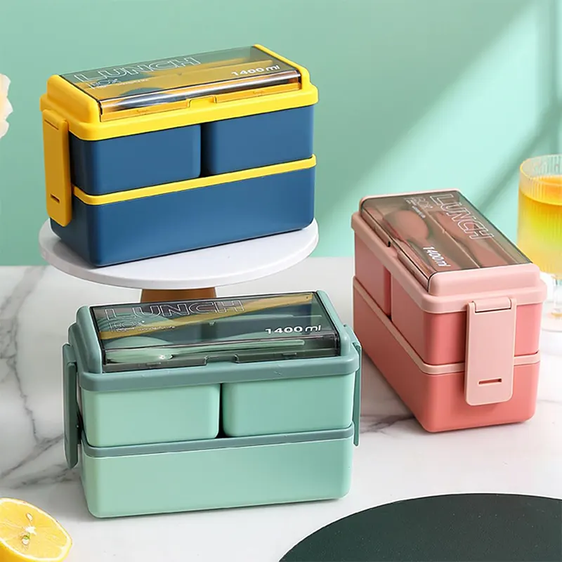 ظرف غذا کودک دو طبقه 3 قسمتی کد 6839020