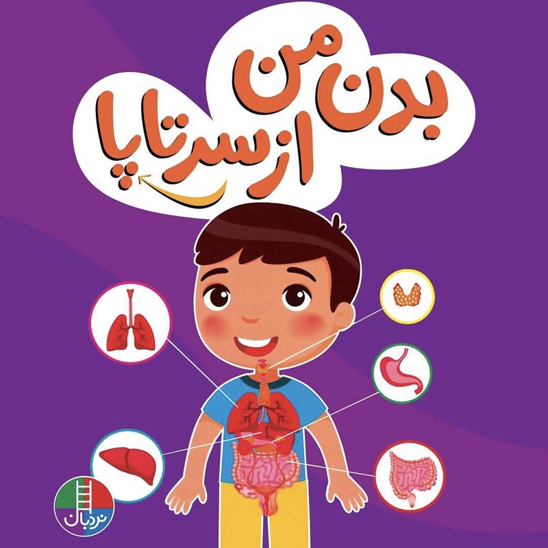 کتاب کودک بدن من از سر تا پا کد 2803