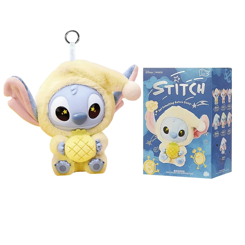 عروسک استیچ شانسی STICH مدل eat something before sleep کد MN202486