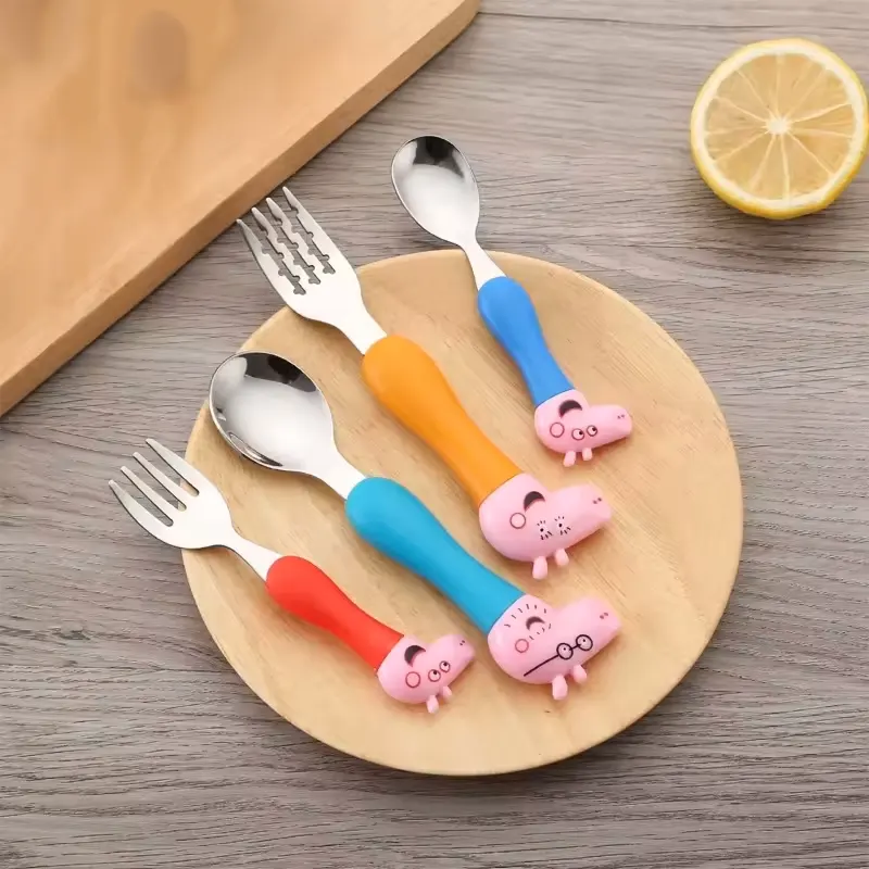 قاشق و چنگال 4 عددی کودک طرح پپا پیگ کد 6853065