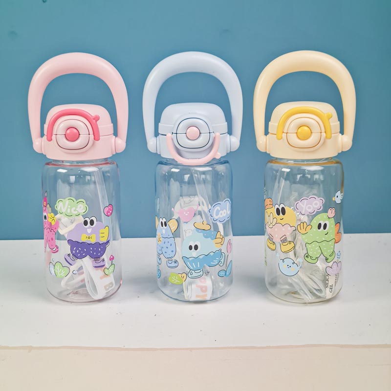 قمقمه نی دار فانتزی 700 میلی لیتر کد KKN0119