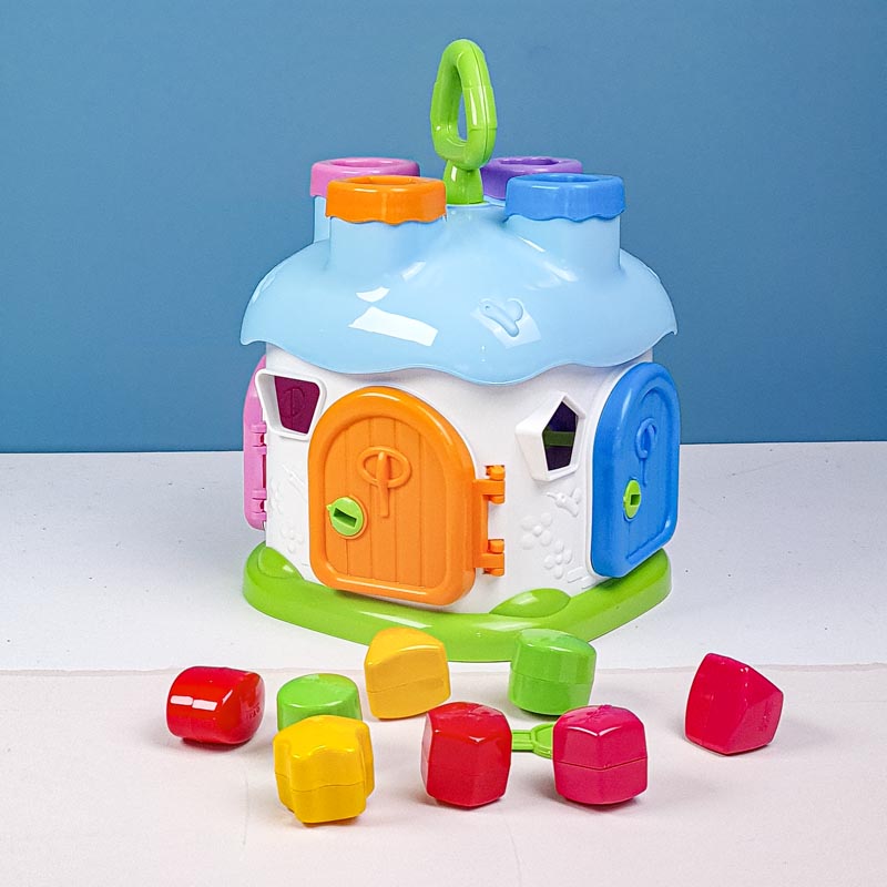 اسباب بازی جاگذاری اشکال مدل خانه قارچی کد 021233