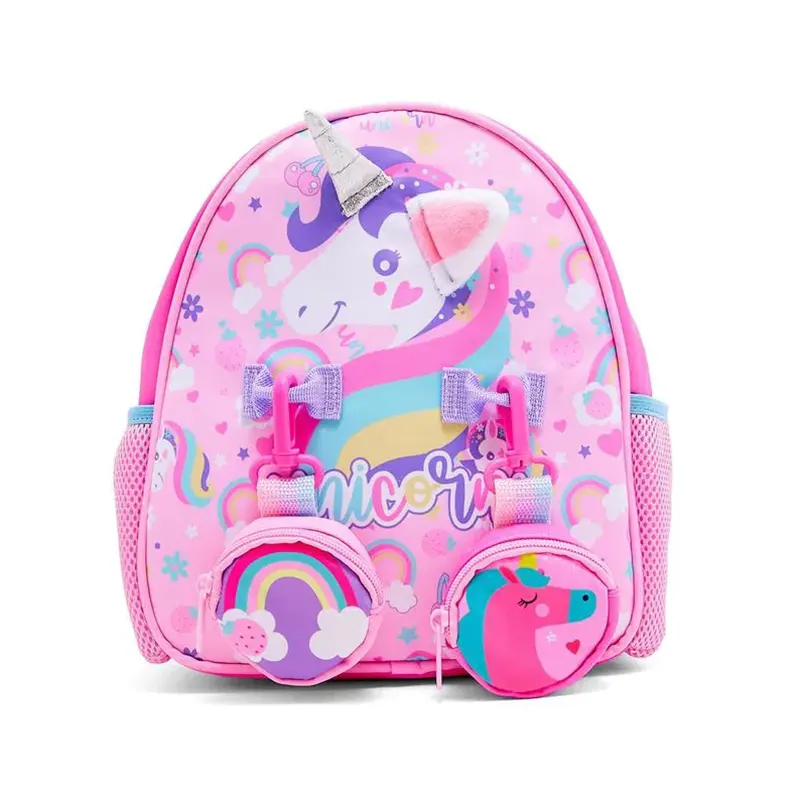 کوله پشتی مهدکودک وست VEST طرح یونیکورن کد P/U2054/A