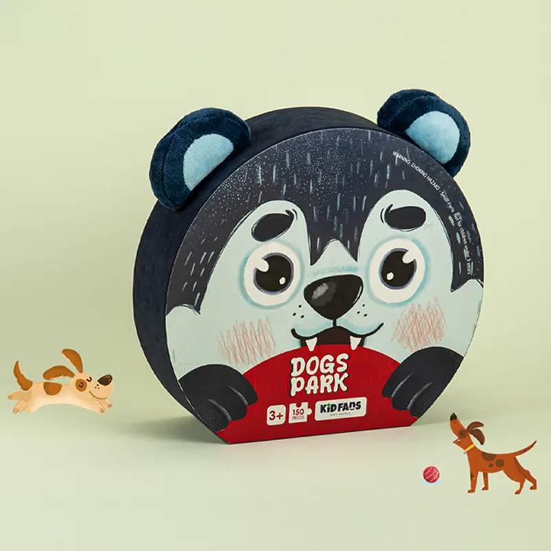 پازل کودک 150  تکه مدل سگ KID FANS DOGS PARK کد KS2406