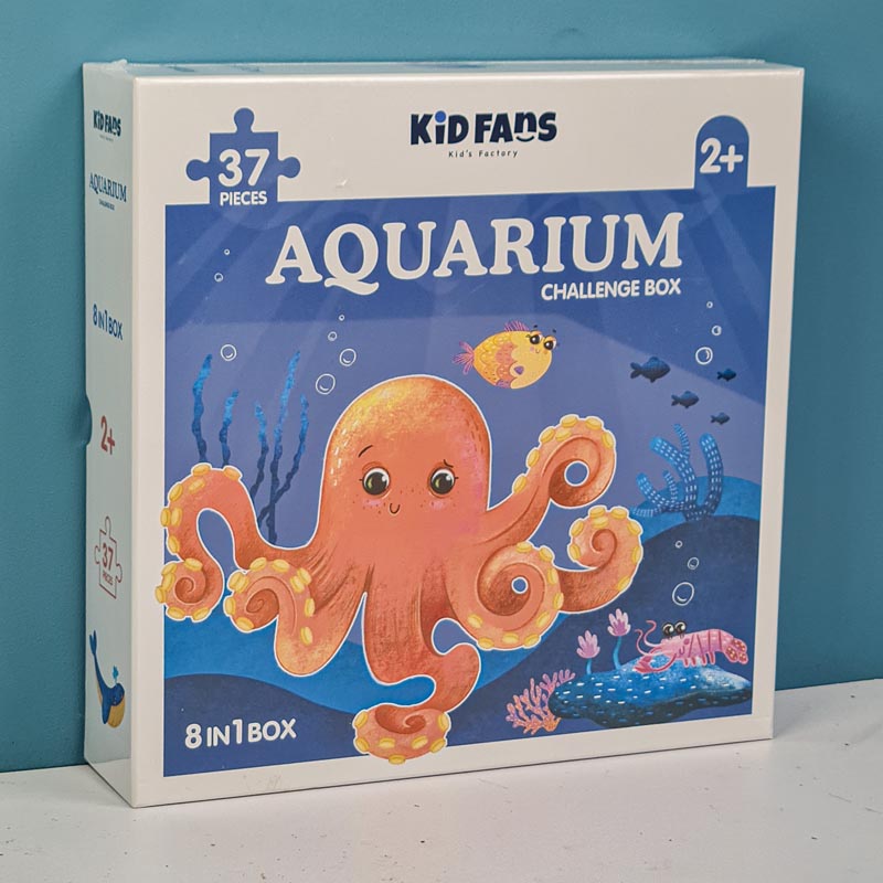 پازل کودک 45 تکه مدل آکواریوم KID FANS AQUARIUM کد KS2431
