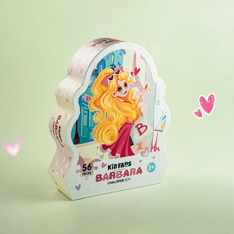 پازل کودک 56 تکه مدل باربارا KID FANS BARBARA کد KS2439
