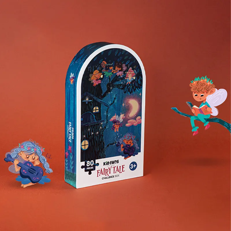 پازل کودک 80 تکه مدل پری KID FANS FAIRY TALE کد KS2441