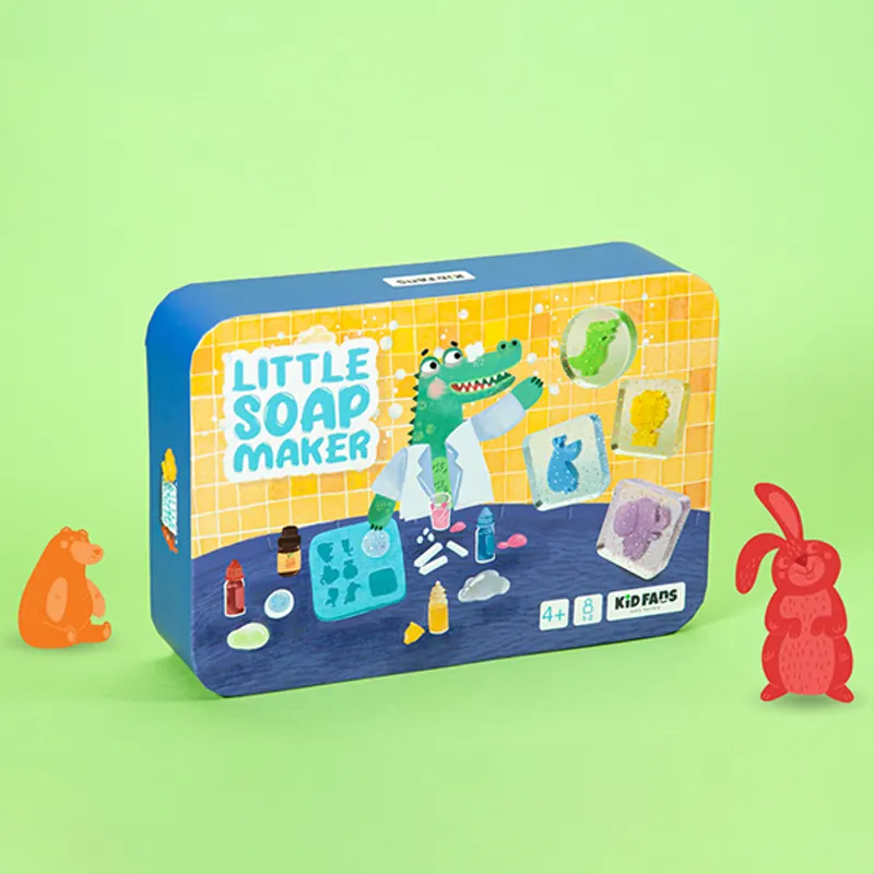 کیت صابون سازی کودک دایناسور KID FANS LITTLE SOAP MAKER کد KS2416