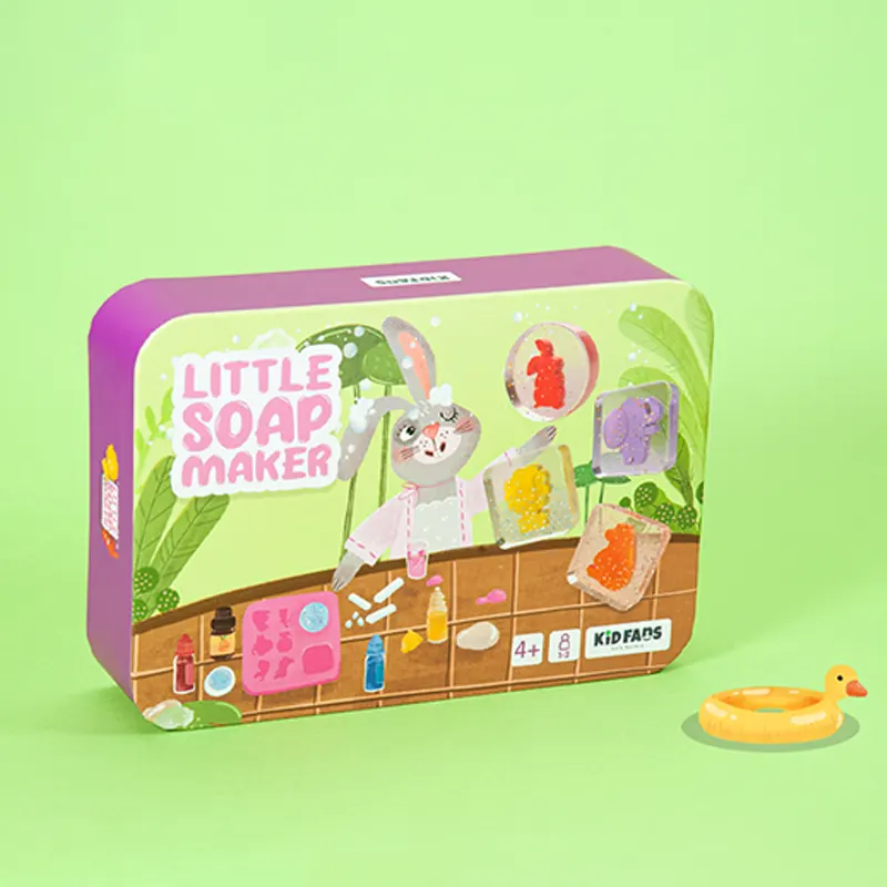 کیت صابون سازی کودک خرگوش KID FANS LITTLE SOAP MAKER کد KS2417