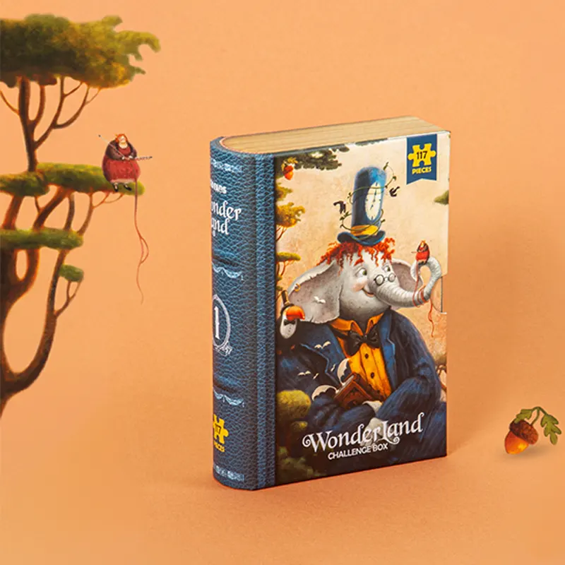 پازل کودک KID FANS مدل فیل Wonder Land ELEPHANT کد KS2425