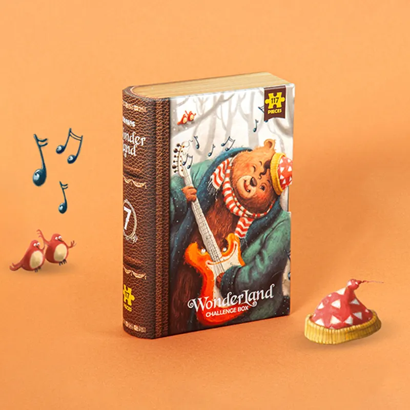 پازل کودک KID FANS مدل خرس Wonder Land BEAR کد KS2430