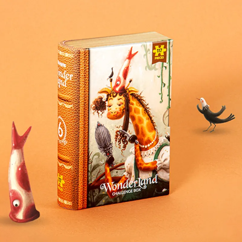 پازل کودک KID FANS مدل زرافه Wonder Land GIRAFFE کد KS2427