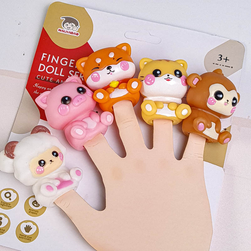 عروسک نمایشی انگشتی طرح حیوانات اهلی کد 6863066