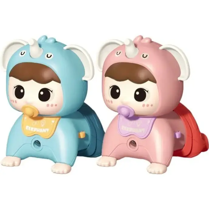 عروسک نوزاد موزیکال چهار دست و پا کد 6047