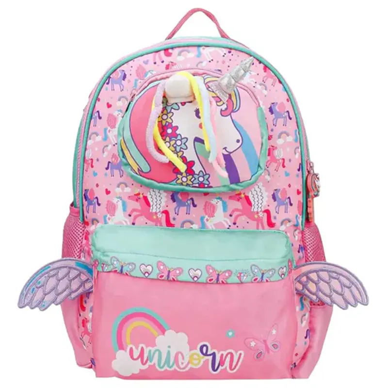 کوله پشتی کودک وست VEST طرح یونیکورن کد P/U2055/B