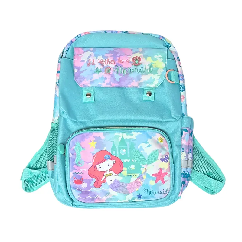 کوله پشتی کودک وست VEST طرح پری دریایی کد P/U2065/B