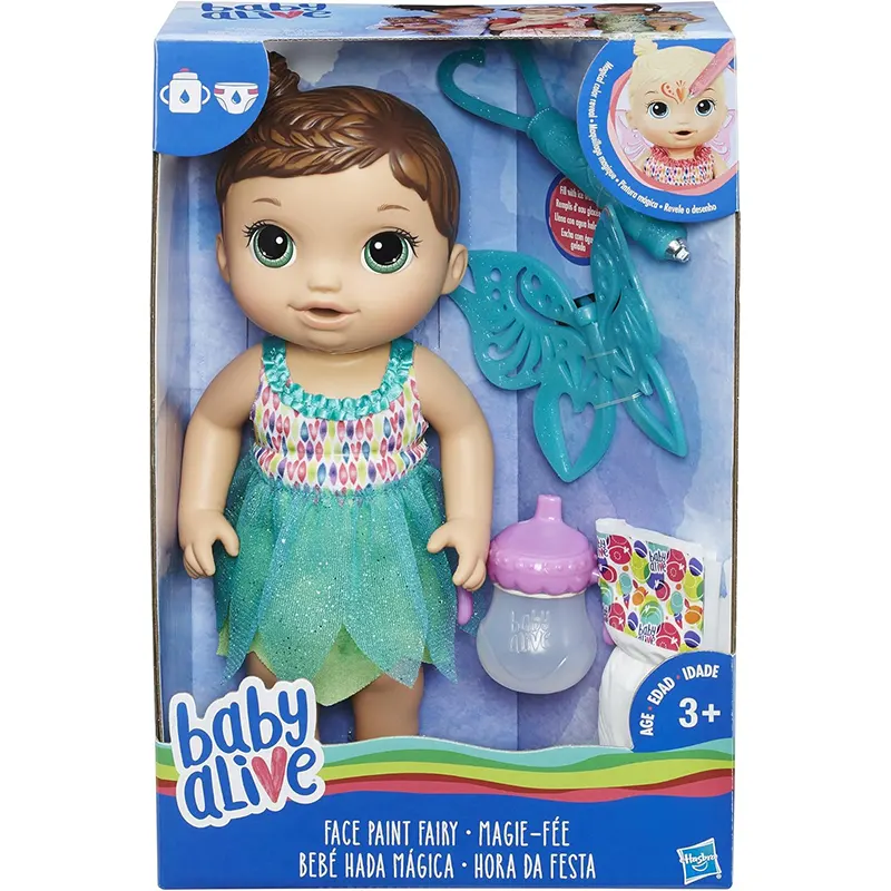 عروسک بیبی آلایو جیشی FACE PAINT FAIRY Baby Alive کد B9724