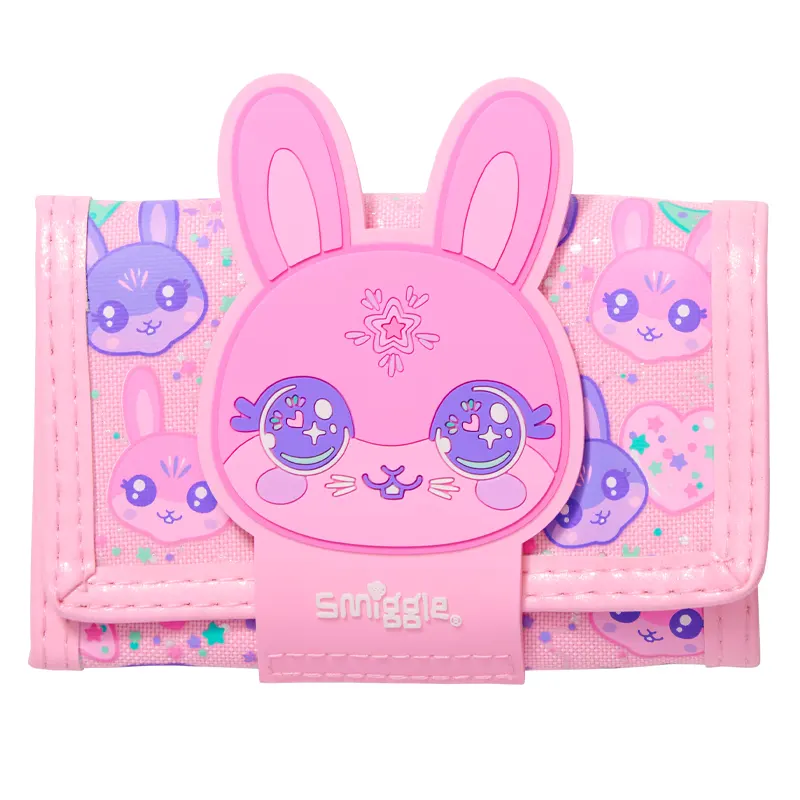 کیف پول کودک اسمیگل طرح خرگوش صورتی کد 74568