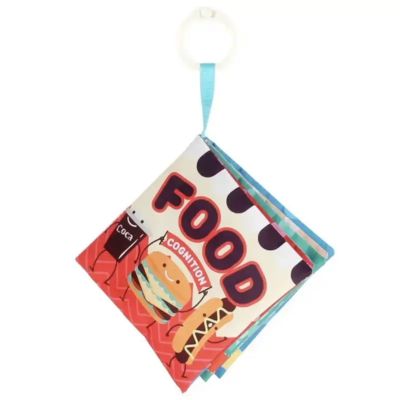 کتاب پارچه ای آموزشی مدل غذا کد 665332