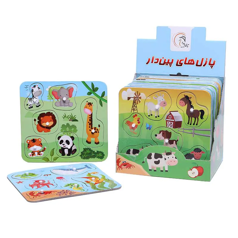 پازل جاگذاری پین دار کد 677261