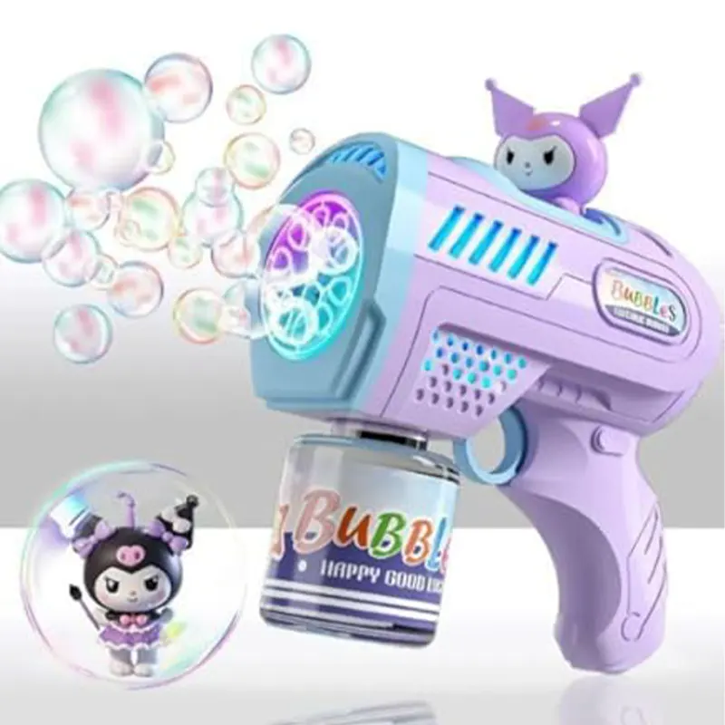 اسباب بازی تفنگ حباب ساز مدل کرومی کد 1988