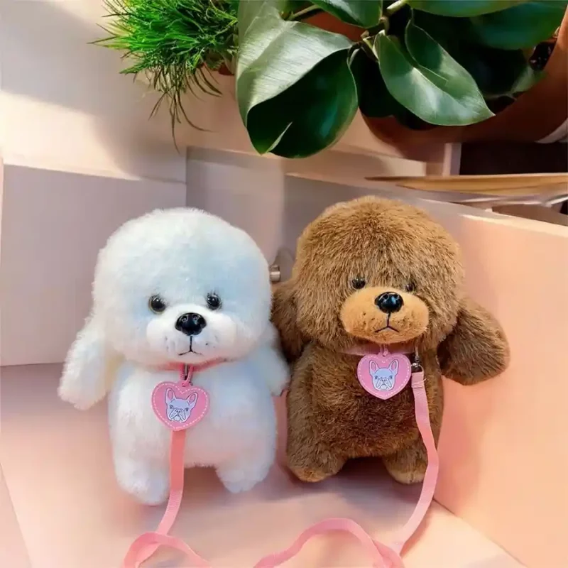 عروسک سگ پولیشی نسکافه ای سایز بزرگ کد 6909716