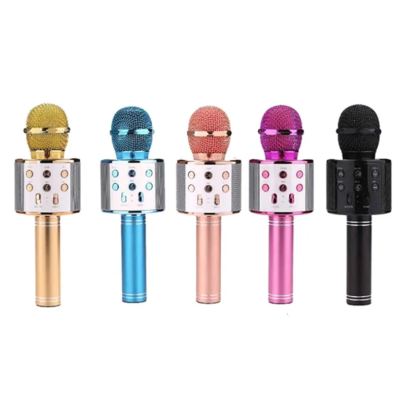 میکروفون اسباب بازی بلوتوثی اسپیکر دار کد WS858