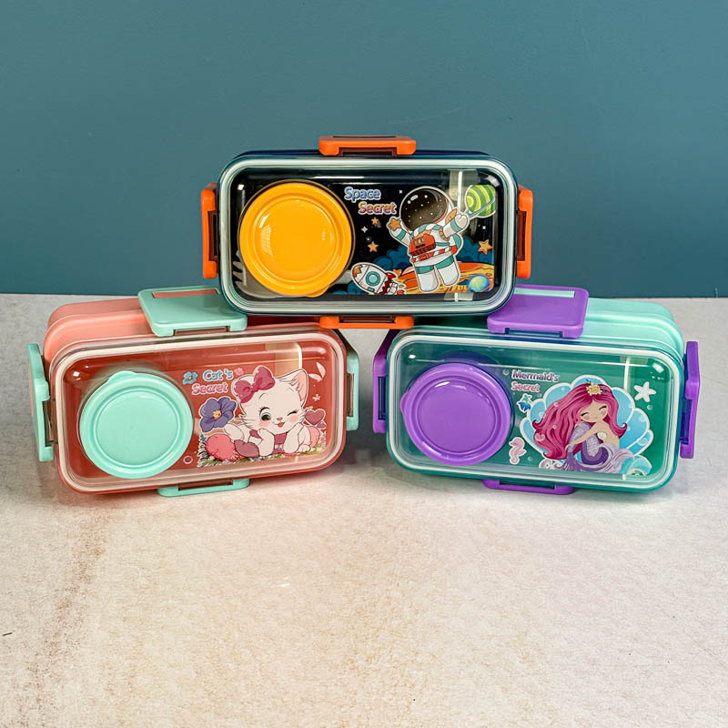 لانچ باکس دو طبقه 500 میل کودک کد 926486