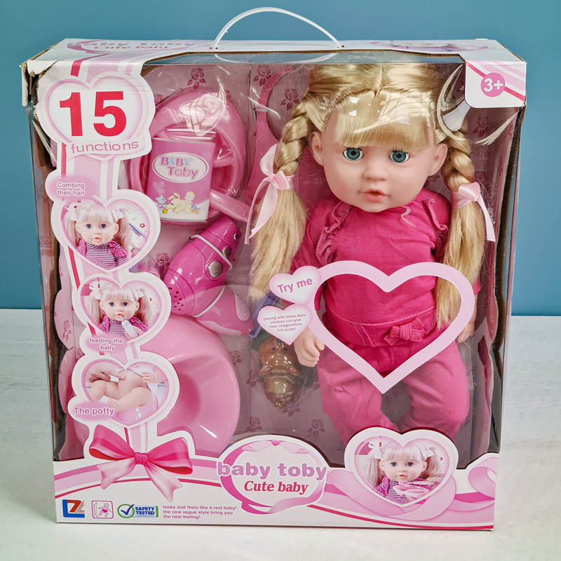 عروسک دخترانه جیشی موزیکال با لوازم کد 6600521