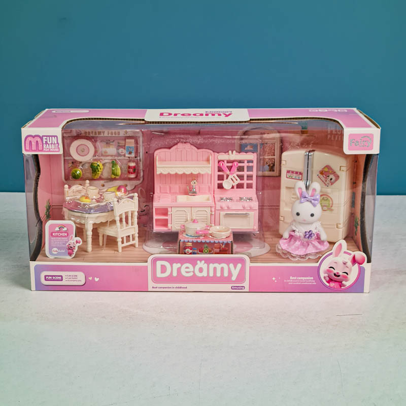 اسباب بازی خانه خرگوش ست آشپزخانه BAY DREAMY کد 6617