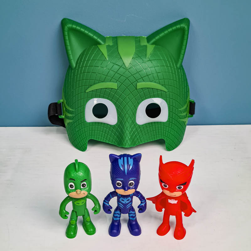 ست فیگور 3 عددی و ماسک پی جی مکس مدل Gekko کد P/3311/B