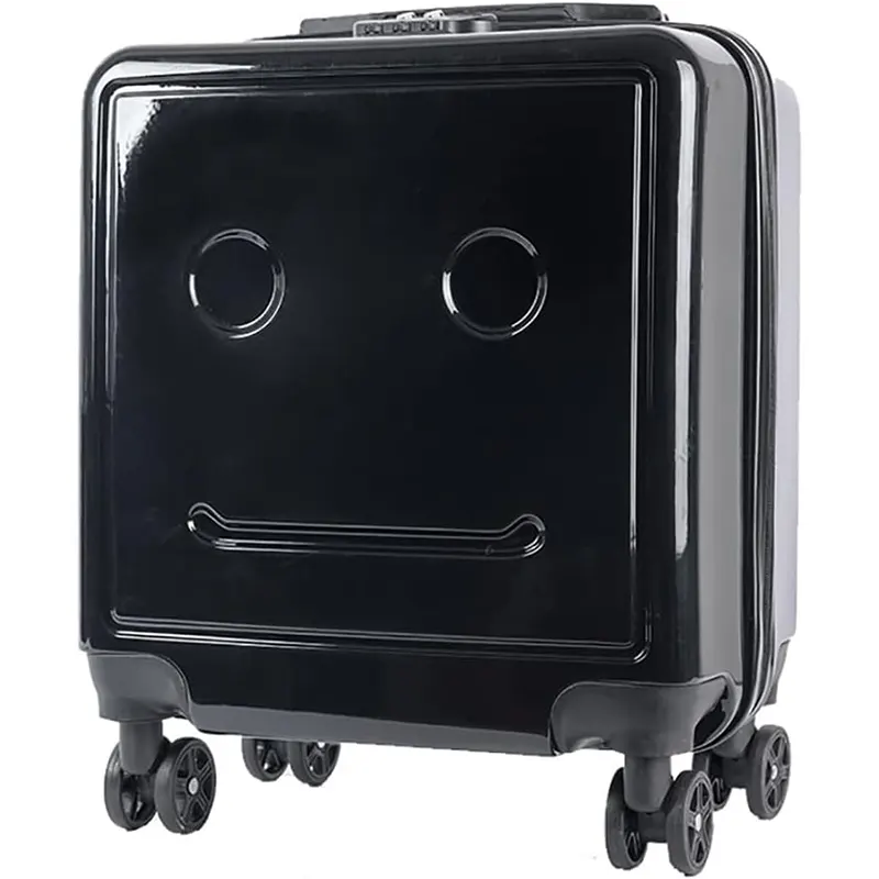 چمدان کودک مدل برجسته رنگ مشکی کد P/M01/ME