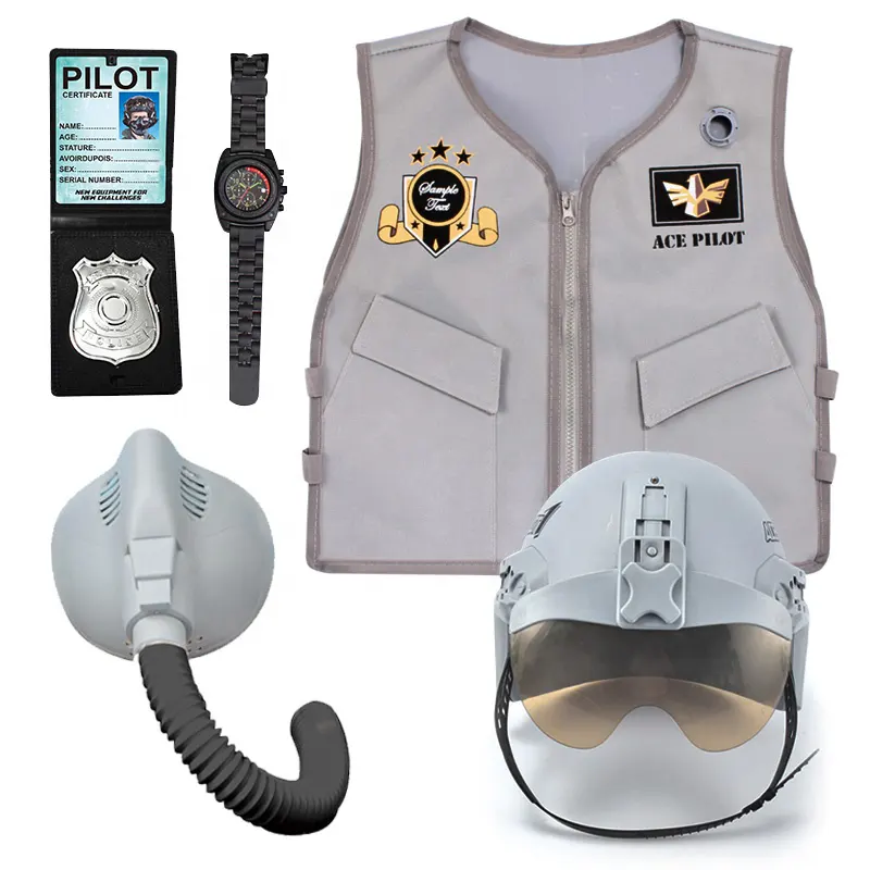 لباس مشاغل کودک خلبان با لوازم کد A022