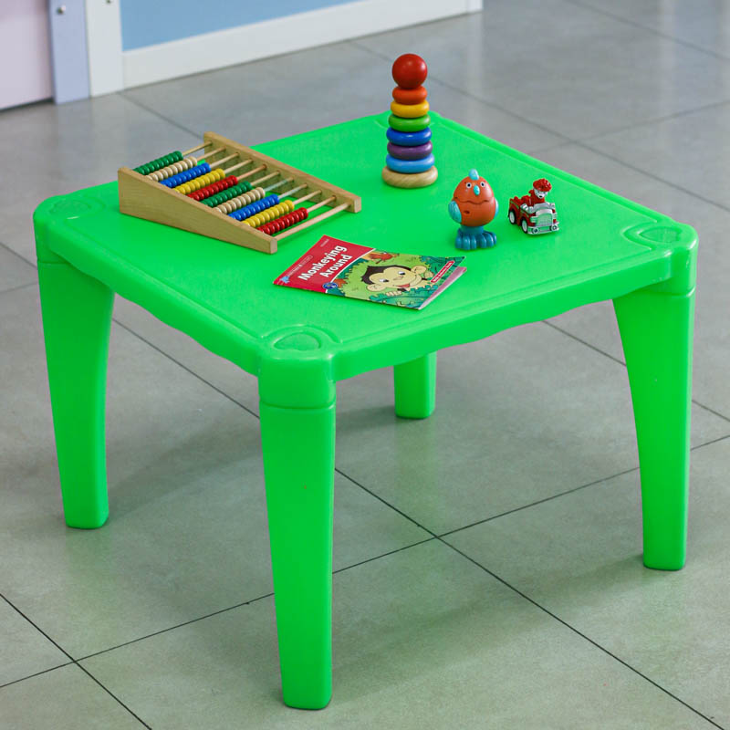 میز کودک مهر رنگ سبز مدل P/7006/SA