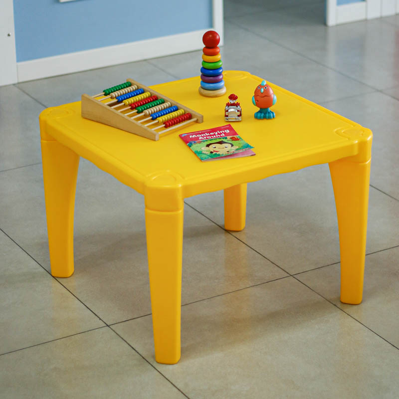 میز کودک مهر رنگ زرد مدل P/7006/ZA