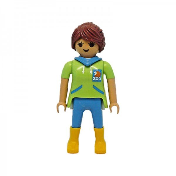 فیگور 7سانتی مربی باغ وحش  playmobil مدل 10012