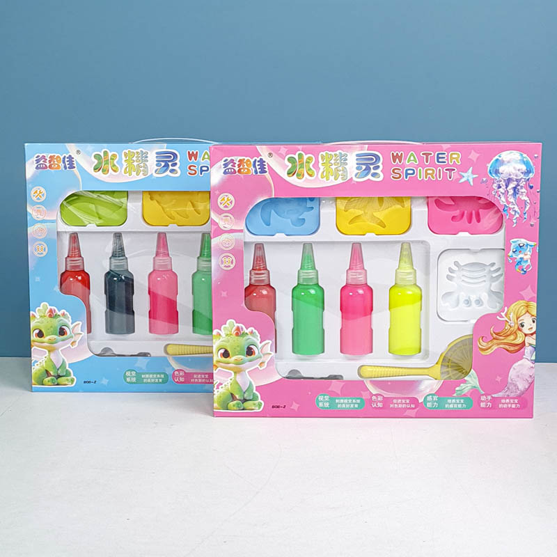 کیت جادویی قالب سازی ژله ای 4 رنگ کد 8082