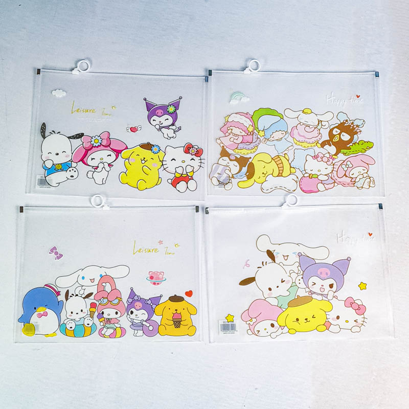 کاور A4 زیپدار فانتزی طرح کرومی کد 6120