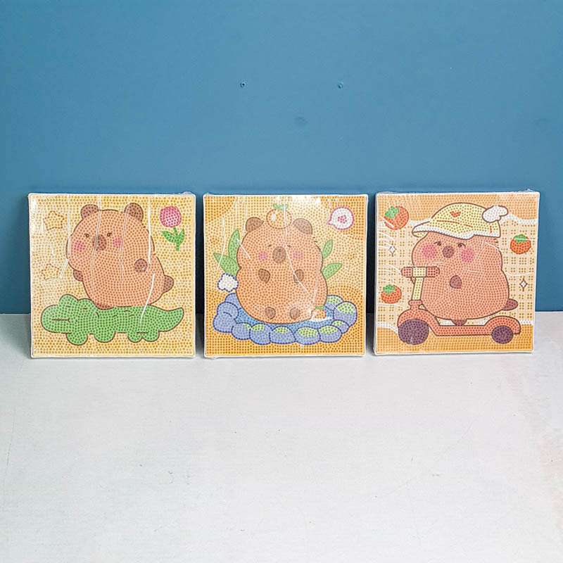 تابلو نقاشی الماسی کودک طرح کاپی بارا کد 421957