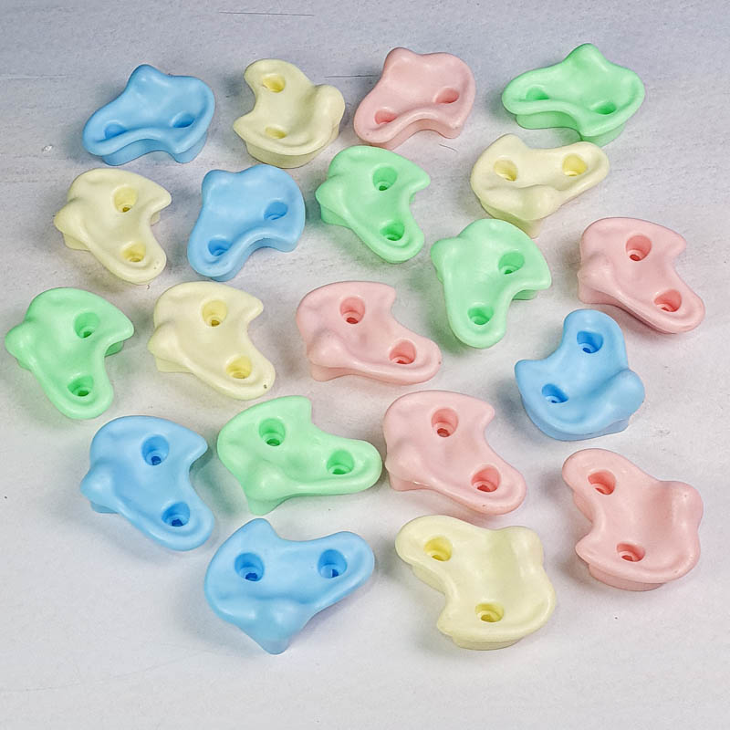 گیره صخره نوردی 20 عددی پاستلی کد 6999539