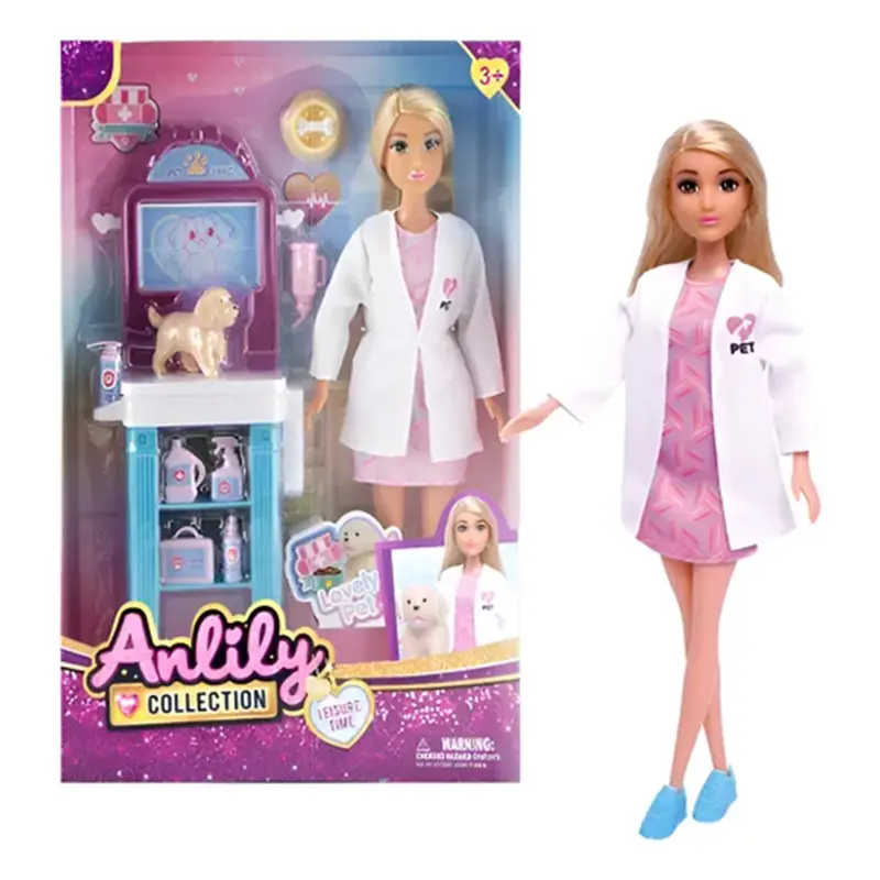 عروسک باربی  ANLILY مدل دامپزشک کد 616936