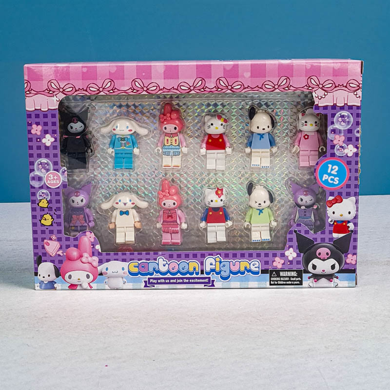 مینی فیگور  12 عددی طرح کرومی کد 22658