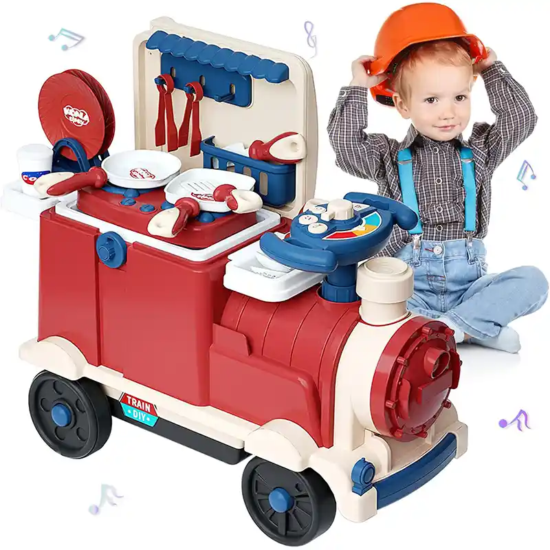 اسباب بازی ترولی قطار  آشپزخانه کد FDE88432