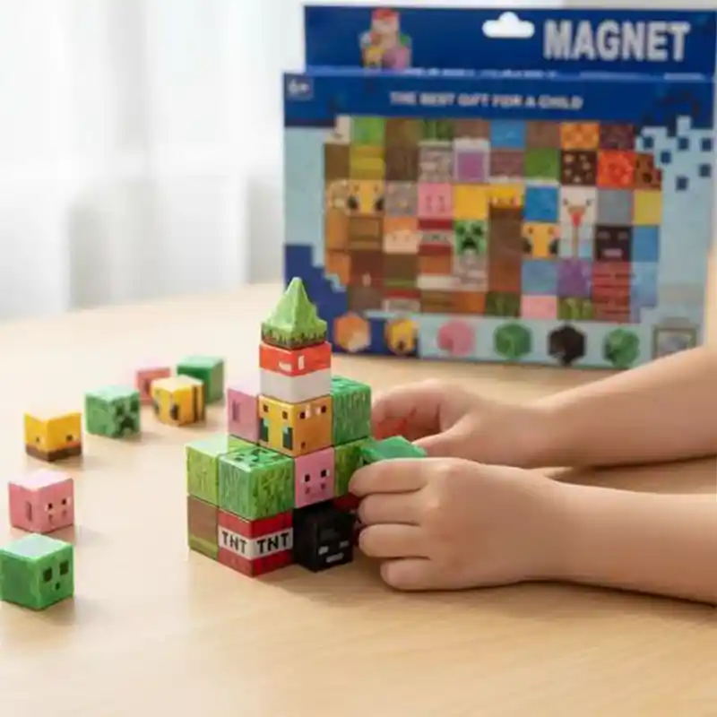 بلوک مغناطیسی ماینکرافت 60 تکه کد S00130