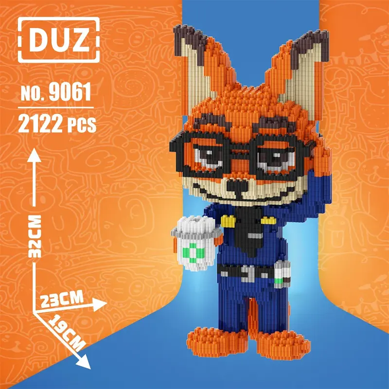 لگو 2122 تکه مدل نیک زوتوپیا کد 9061