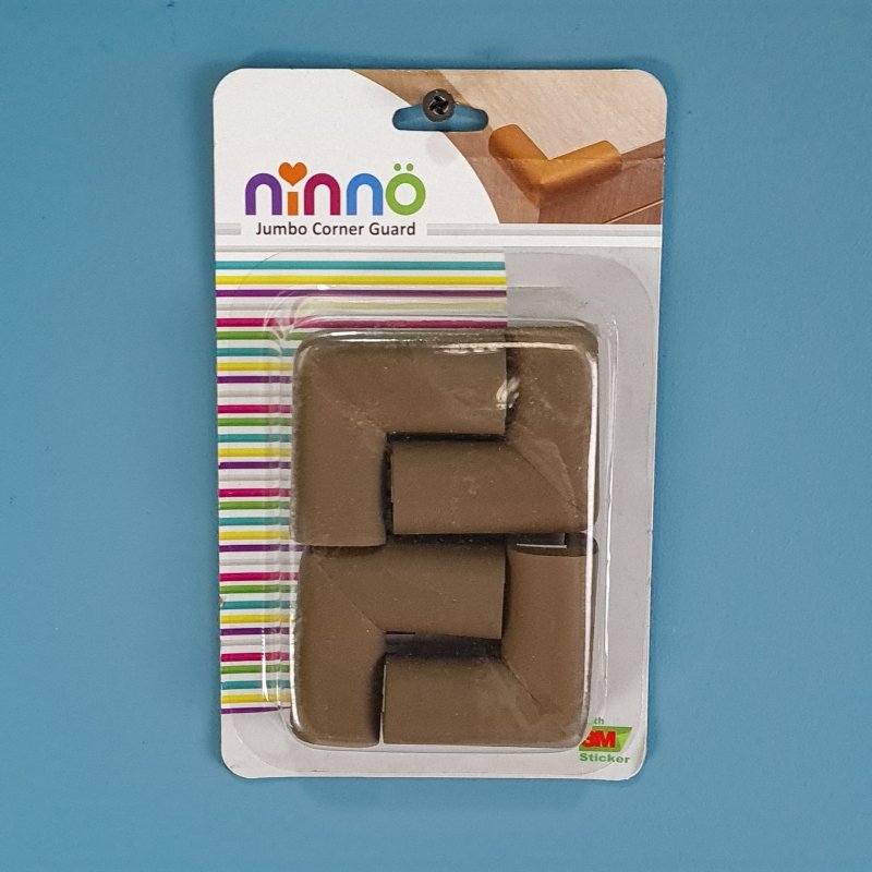 محافظ گوشه جامبو گردویی کوچک (4عددی) ninno کد P/2002/B