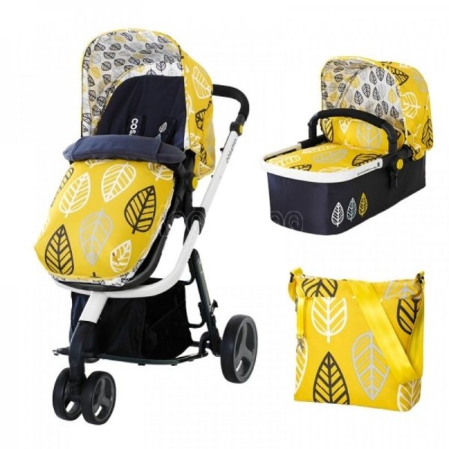 yellow cosatto travel system