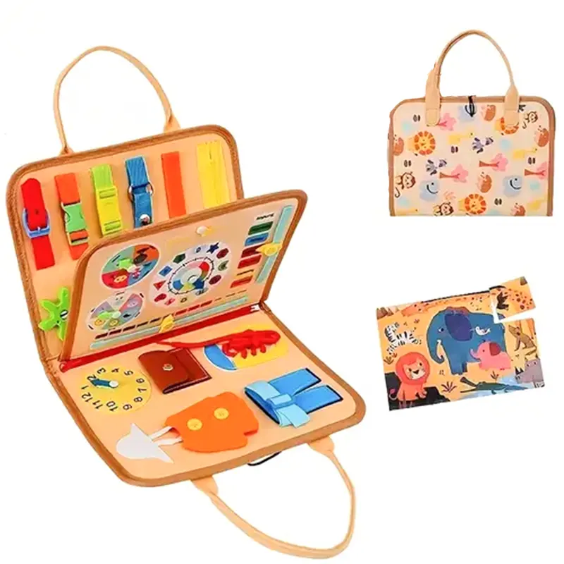 کتاب مونته سوری و فعالیت کودک مدل حیوانات زرد کد 7076341