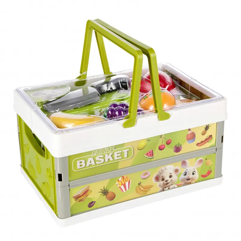 اسباب بازی سبد برش میوه و سبزیجات کد 9944